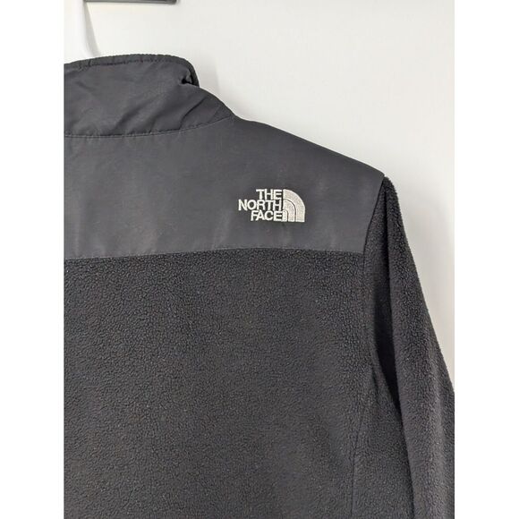 The‎ North Face Girls Medium Black Polartec Fleece Full Zip Jacket Zip Pockets - Picture 11 of 11